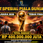 Tebak Juara Piala Dunia 2026 Berhadiah Spektakuler Hingga Ratusan Juta Rupiah !